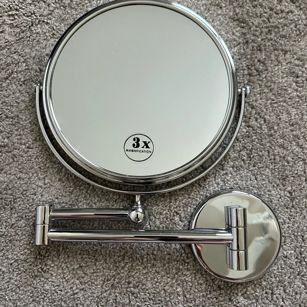 Wall-Mounted Silver Vanity Mirror,size 8””,brand new